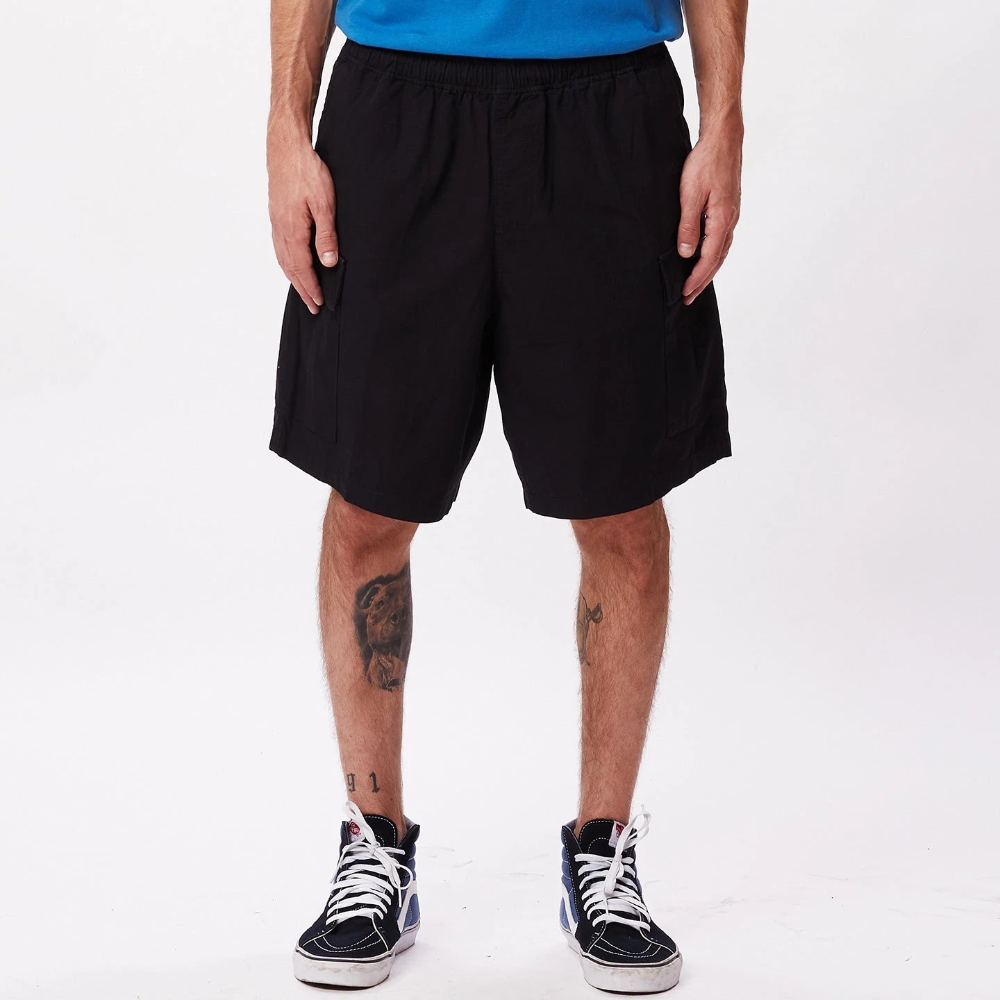 Shorts Cargo Easy Ripstop Black Obey - Funbox Skate Shop