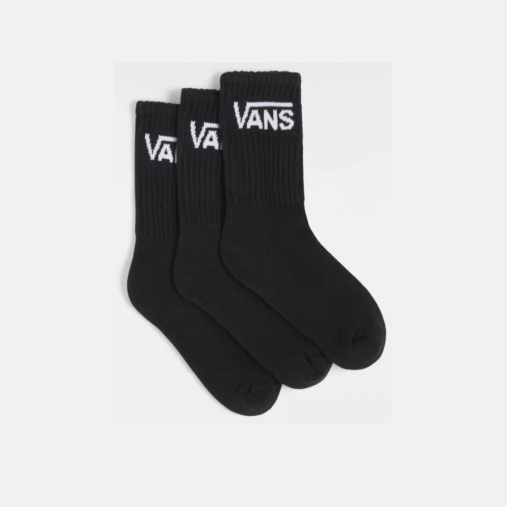 Classic_Crew_Rox_Black_Vans vans,socks
