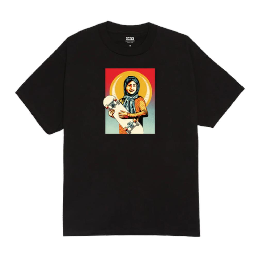 Skateistein_Black_Obey obey,tshirt
