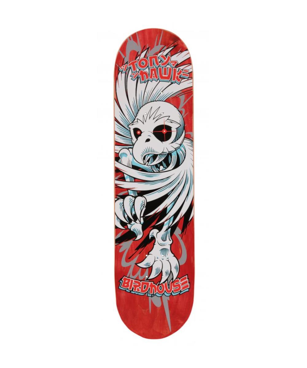 Hawk_Spiral_Red_8_IN_Birdhouse skateboard,decks