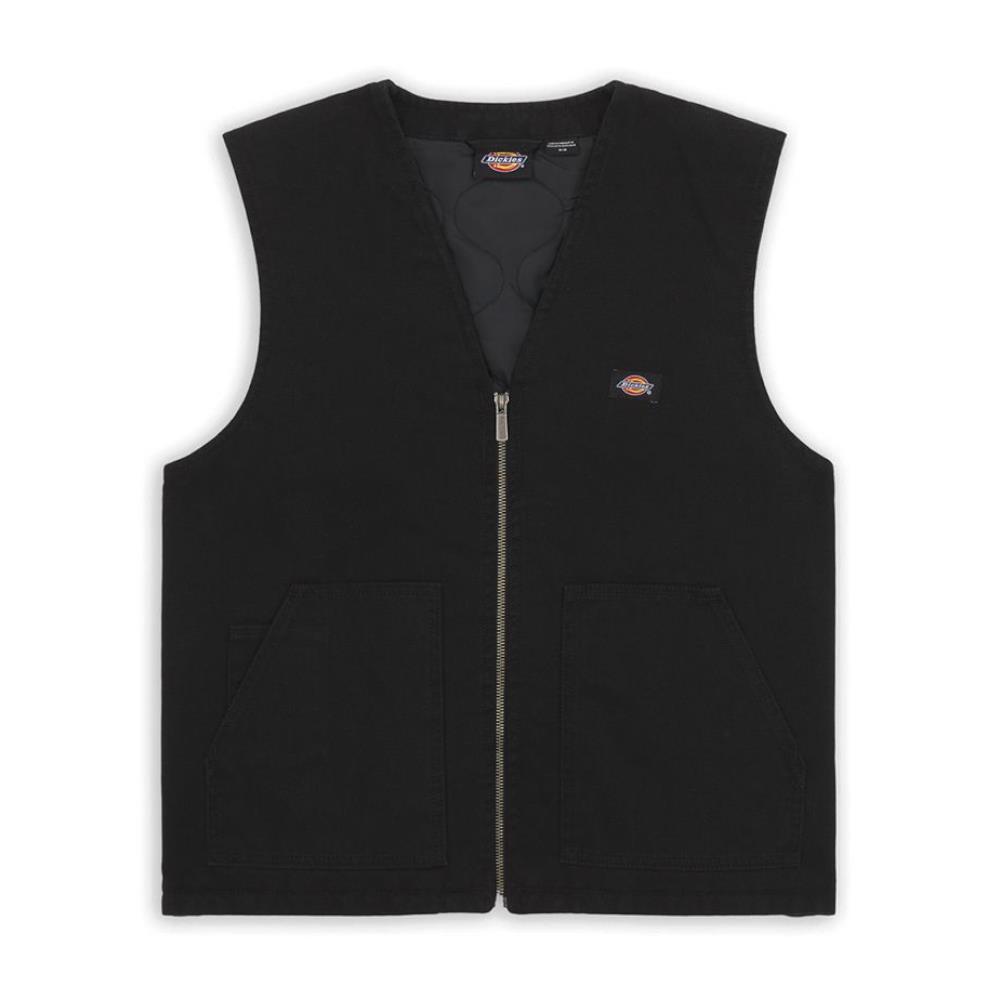 Duck_Canvas_Summer_Vest_Black_Dickies black