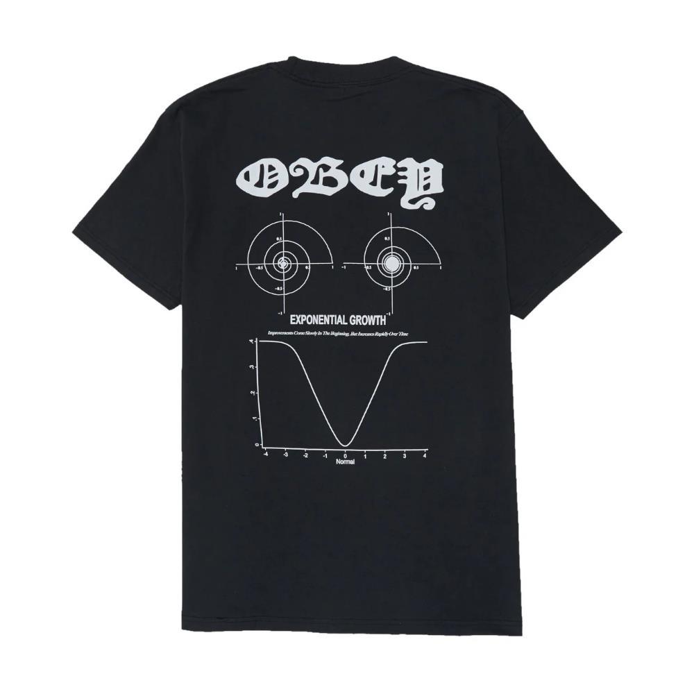 Exponential_Growth_Vintage_Black_Obey obey,tshirt
