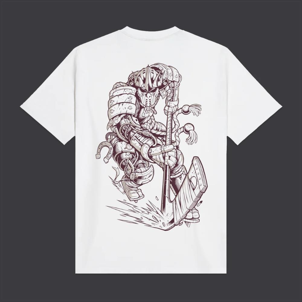 Hockey_Cyborg_White_Dolly_Noire dollynoire,tshirt