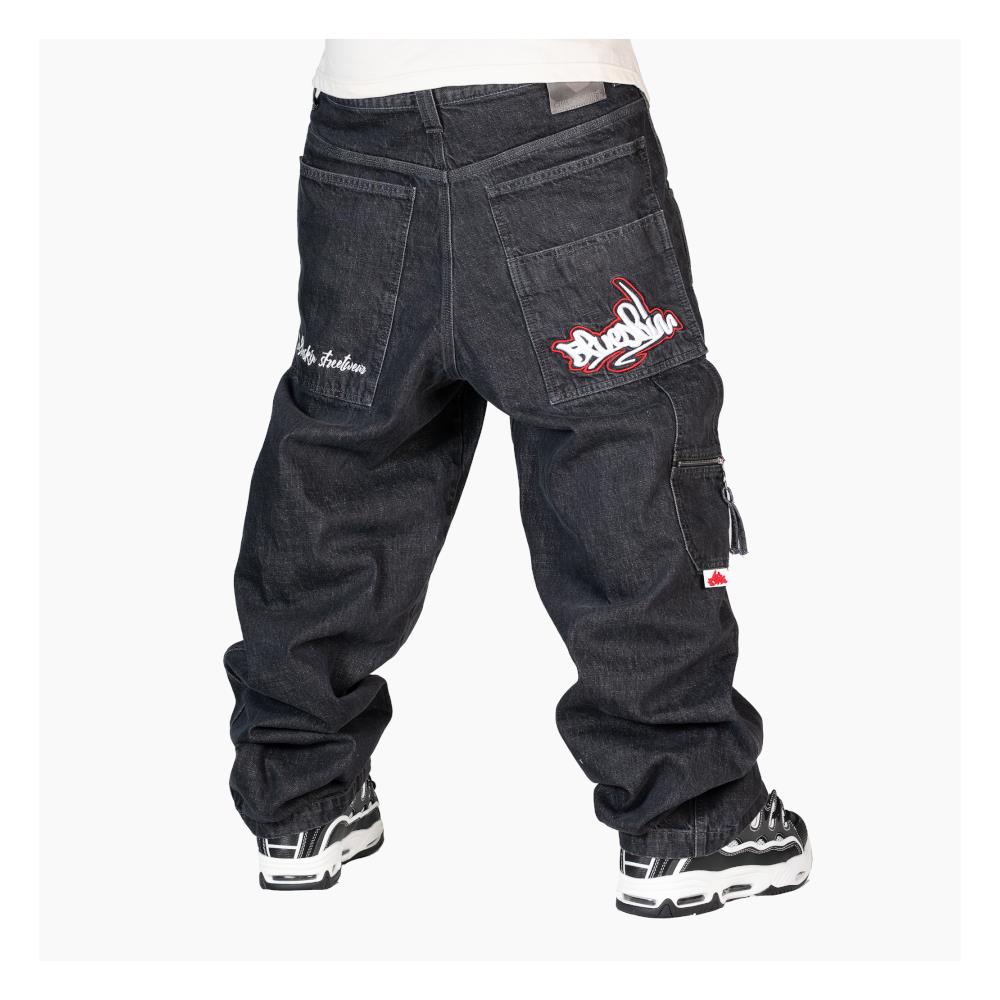 Wareko_Baggy_Denim_Black_Blueskin pant