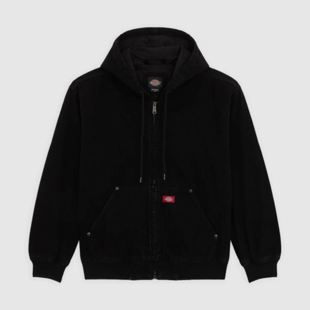 Hilham_Lined_Black_Dickies bomber